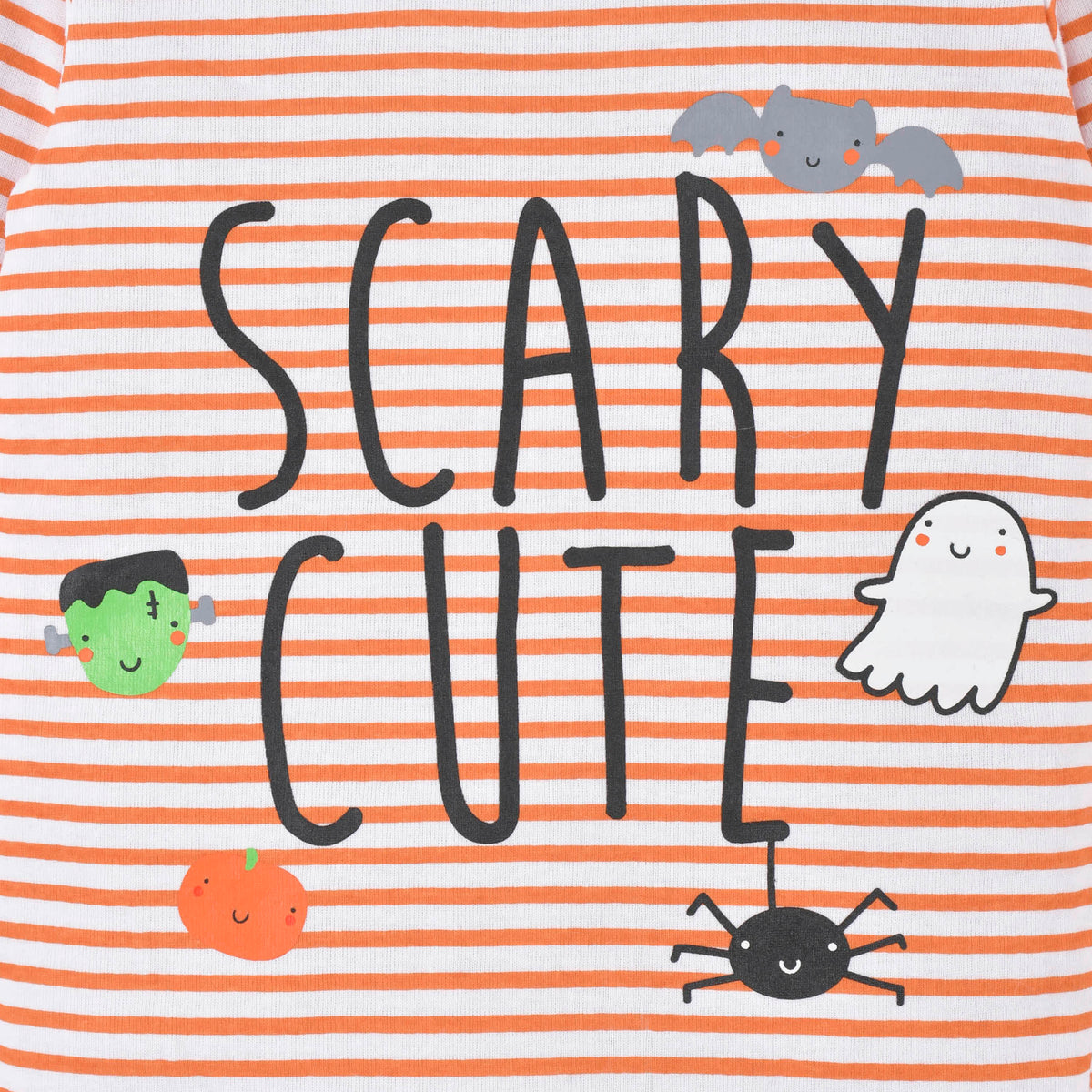 2-Piece Infant & Toddler "Scary Cute" Snug Fit Cotton Pajamas, view 4