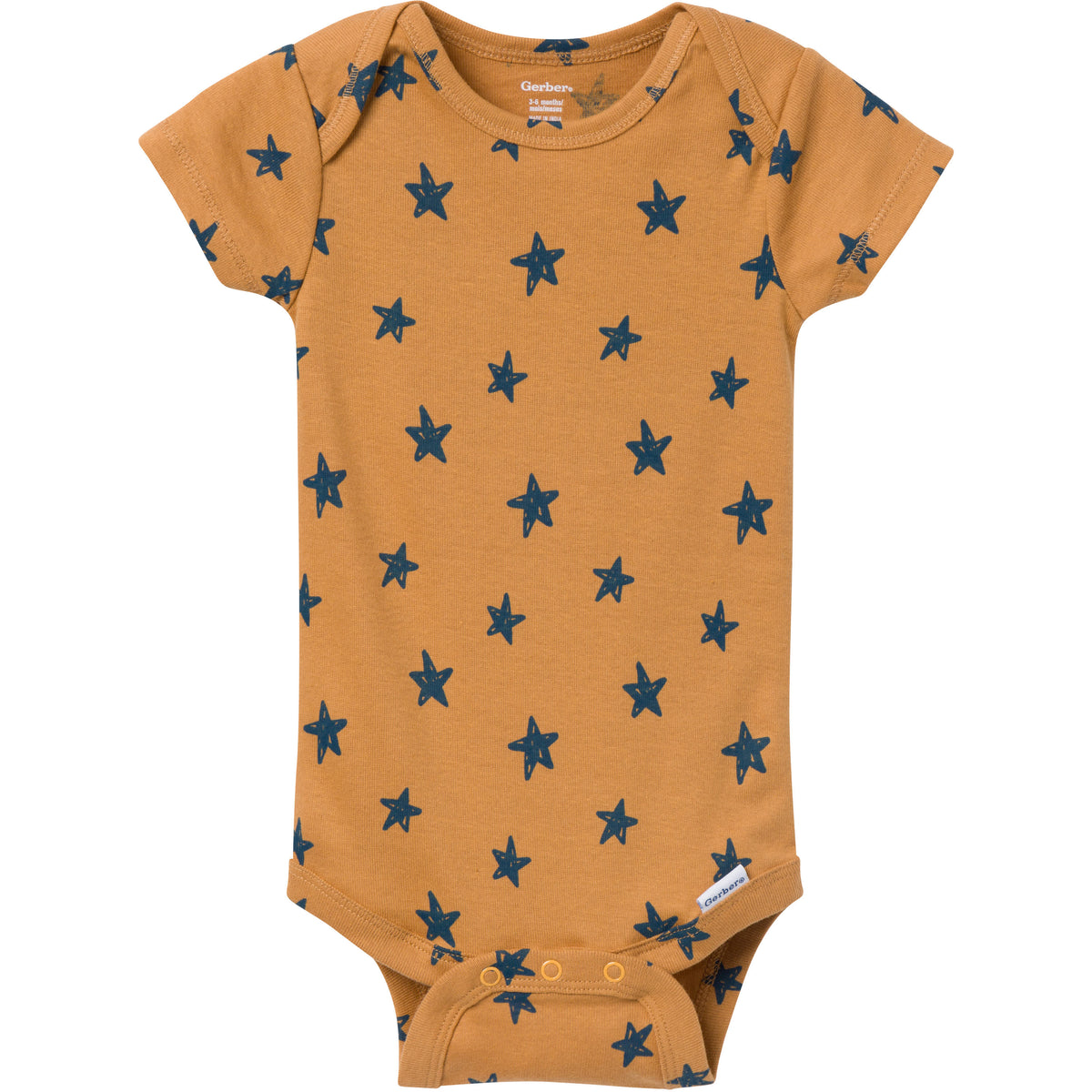 3-Pack Baby Boys Little Dude Onesies Bodysuits, view 3