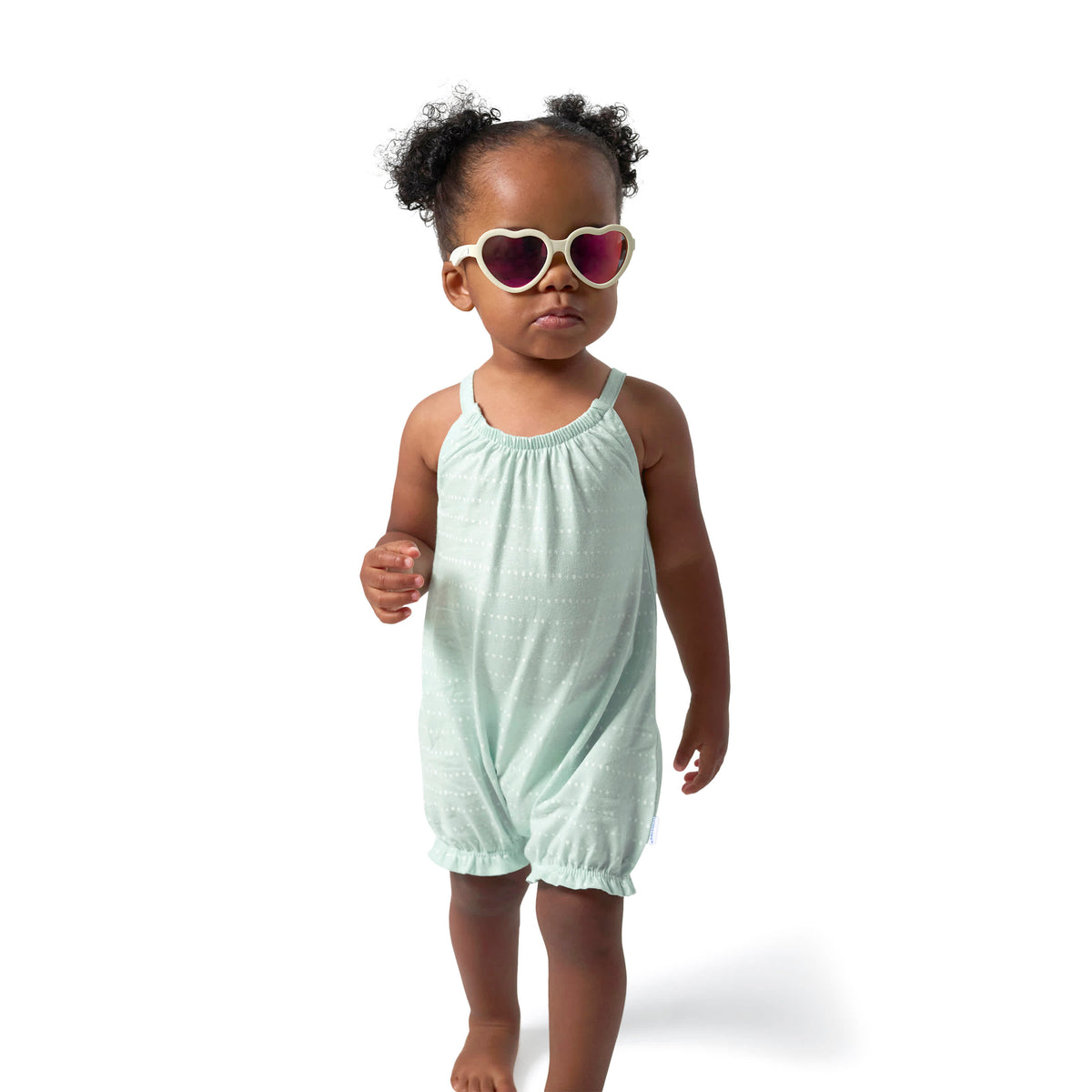 3-Pack Baby Girls Lemons Rompers, view 2