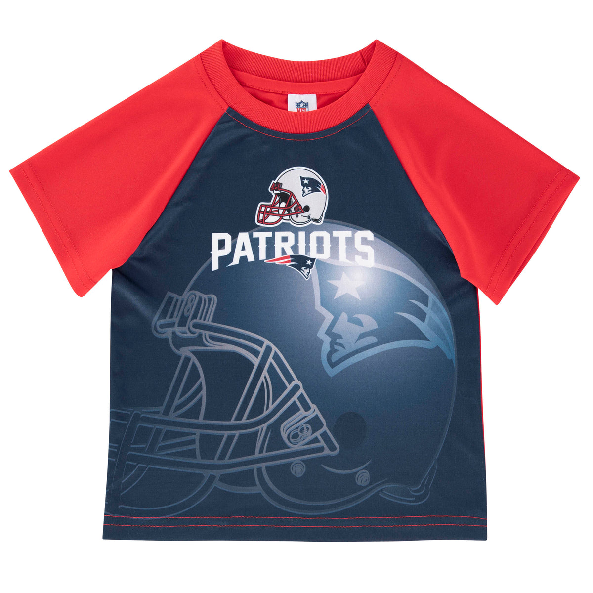 New England Patriots Toddler Boys Short Sleeve Tee Shirt
