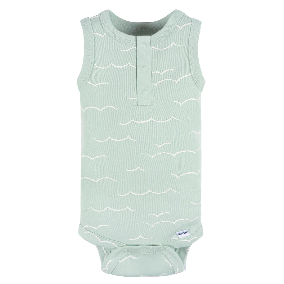4-Pack Baby Boys Coastal Onesies Bodysuits, view 4