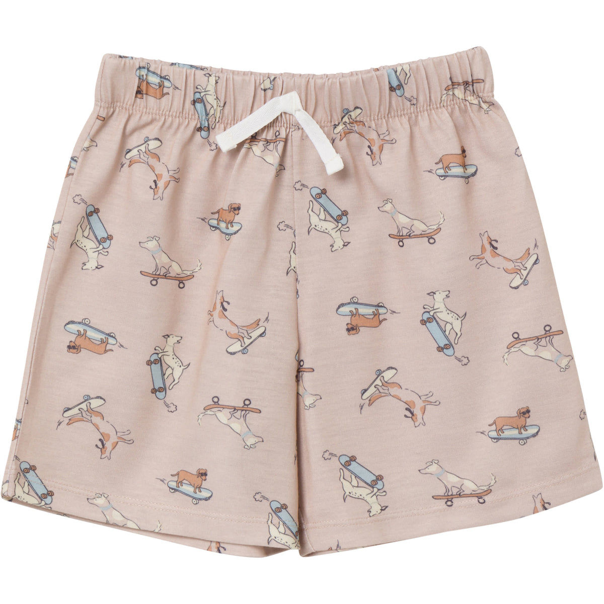 2-Piece Toddler Boys Dog Pajama Shorts Set, view 4