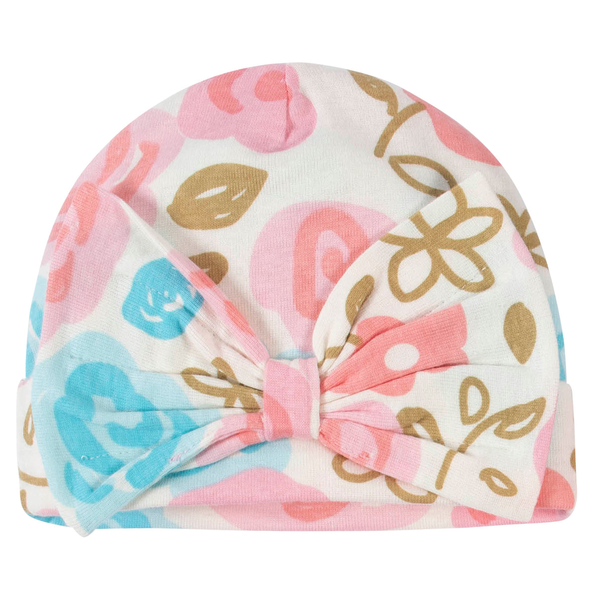 4-Pack Baby Girls Princess Caps, view 2