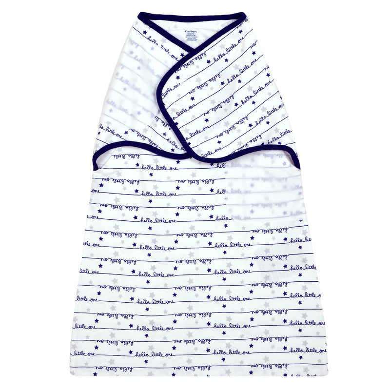 Gerber Boys' Snuggle Wrap Swaddle Blanket, view 2