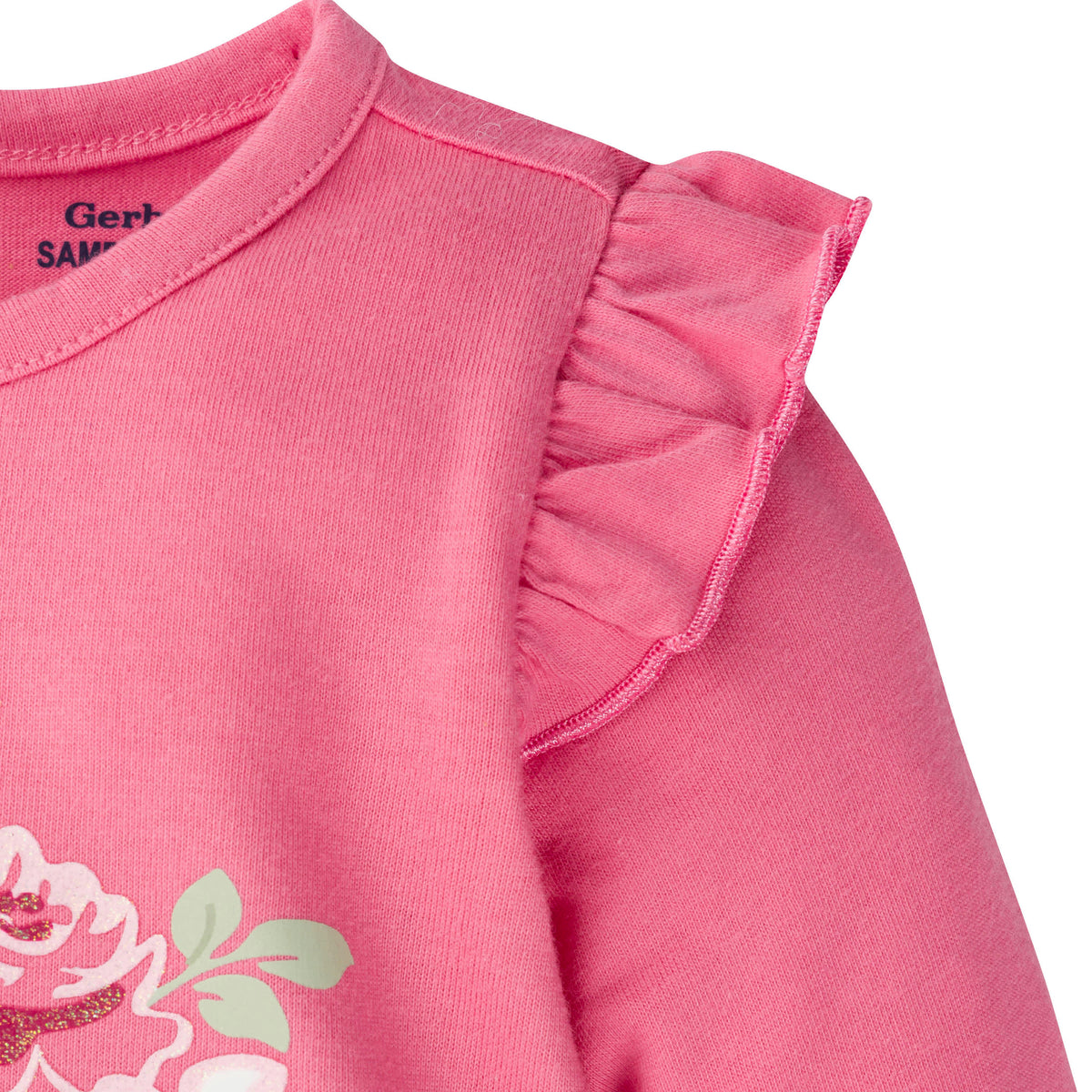 2-Piece Baby & Toddler Girls Roses Tunic & Legging Set, view 3