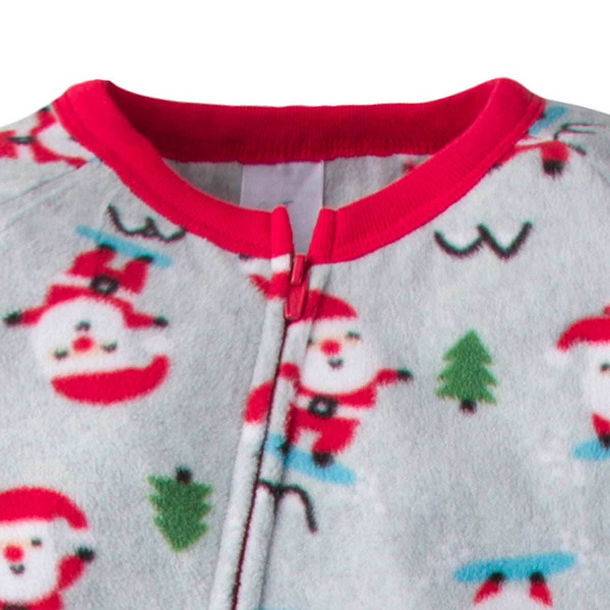 2-Pack Toddler Neutral Holiday Blanket Sleepers, view 2