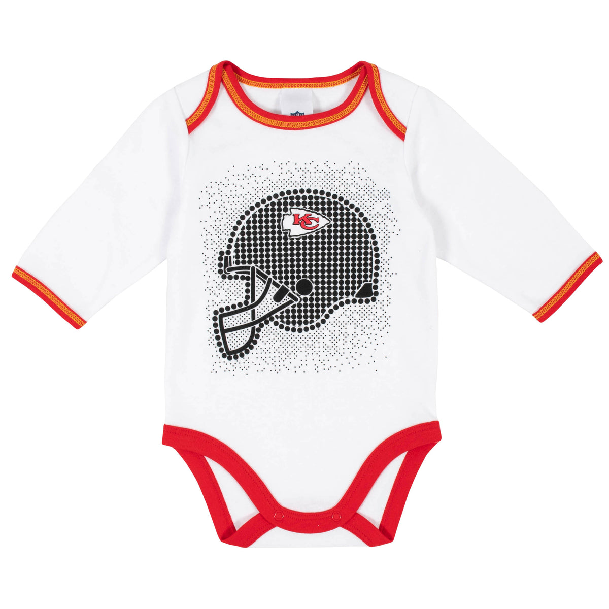 3-Piece Baby Boys Chiefs Bodysuit, Pant, and Cap Set, view 2