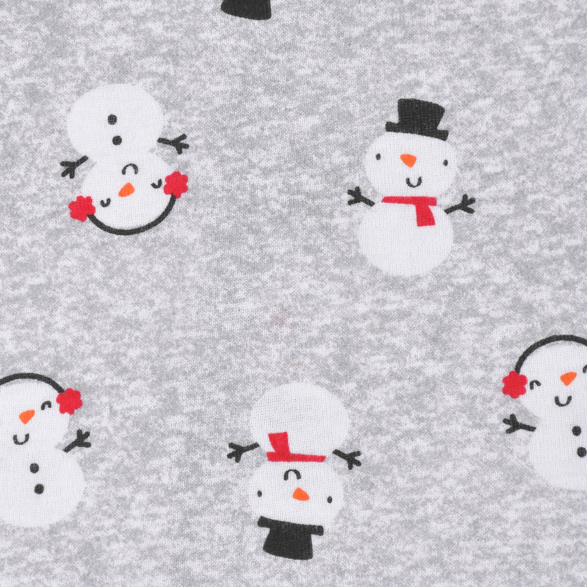 2-Piece Infant & Toddler Snowman Snug Fit Cotton Pajamas, view 4