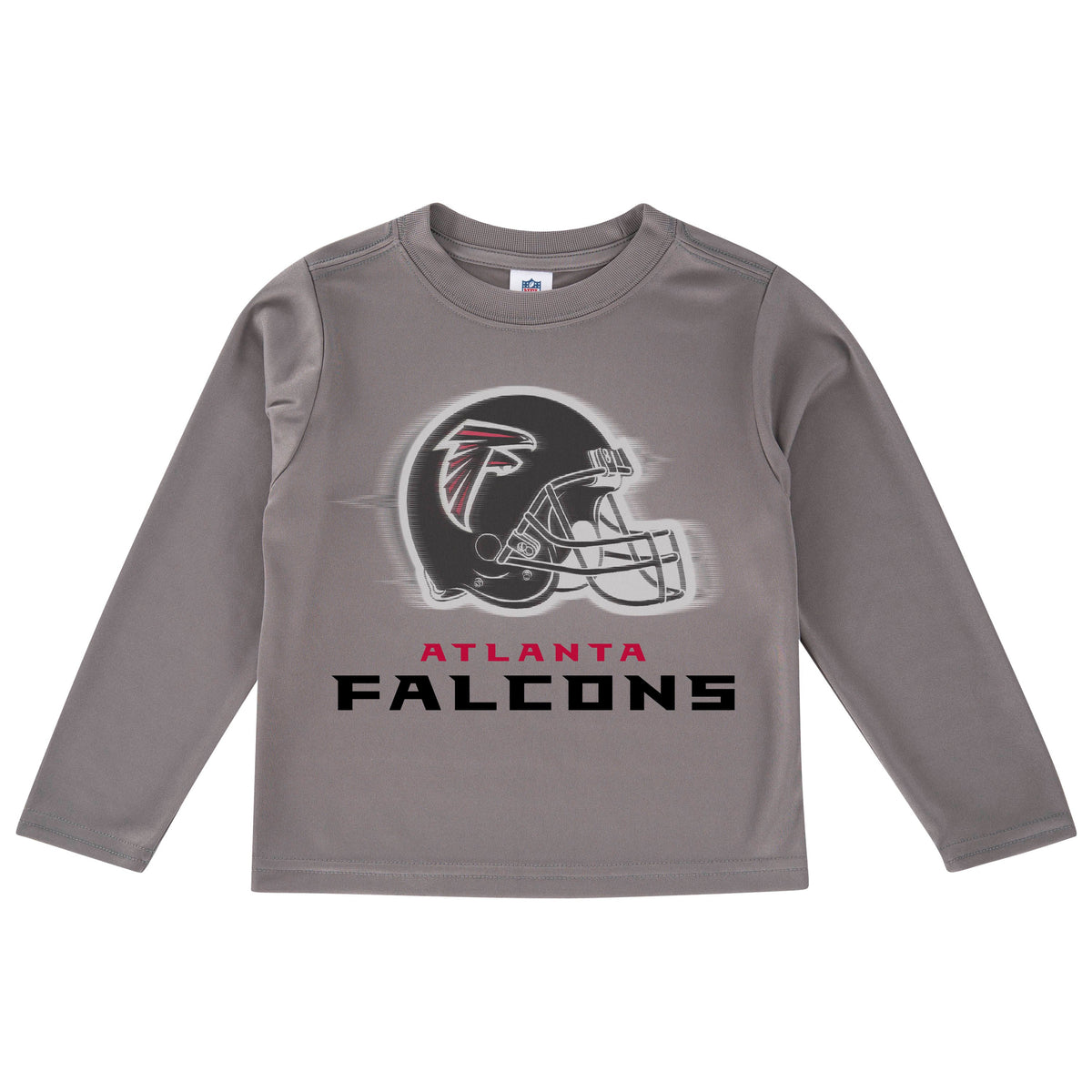 Atlanta Falcons Toddler Boys Long Sleeve Logo Tee