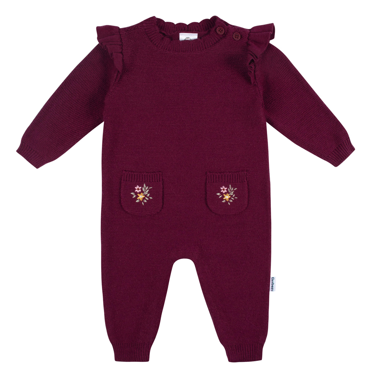 Baby Girls Flowers Romper