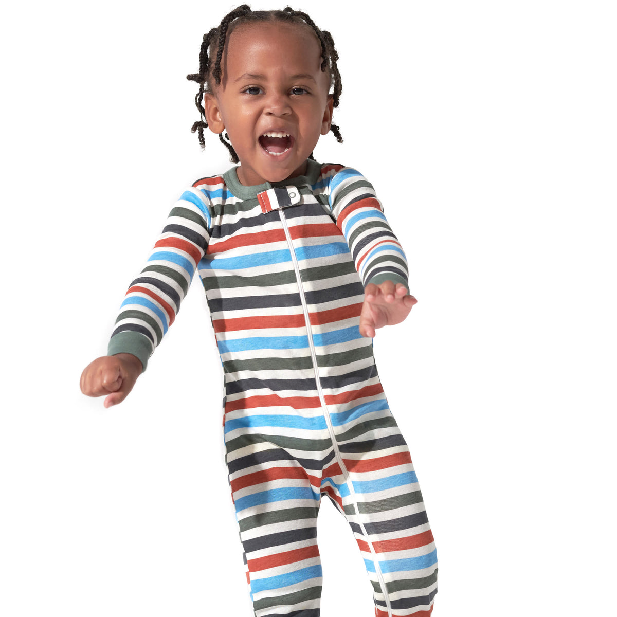 3-Pack Baby & Toddler Boys Unbearably Cute Snug Fit Footless Pajamas, view 2