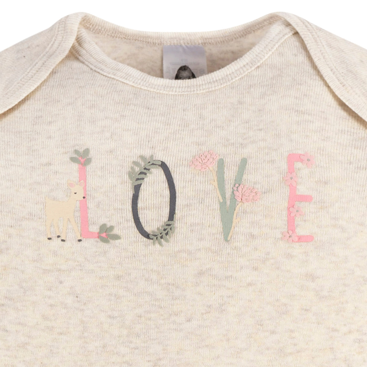 4-Pack Baby Girls Woodland Love Gowns, view 5