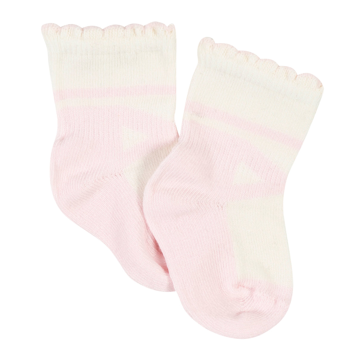 6-Pack Baby Girls Ballerina Wiggleproof Socks, view 4