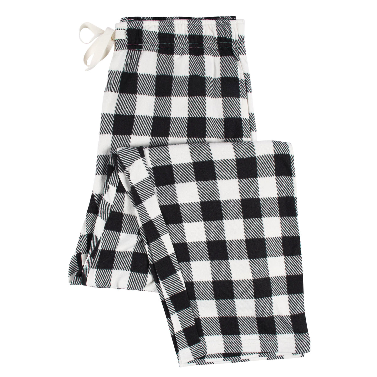 2-Piece Men's Buffalo Plaid Pajama Set, view 7