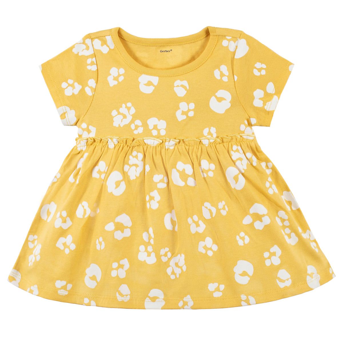 3-Piece Baby & Toddler Girls Purrfectly Wild Dress, Diaper Cover & Headband Set, view 4