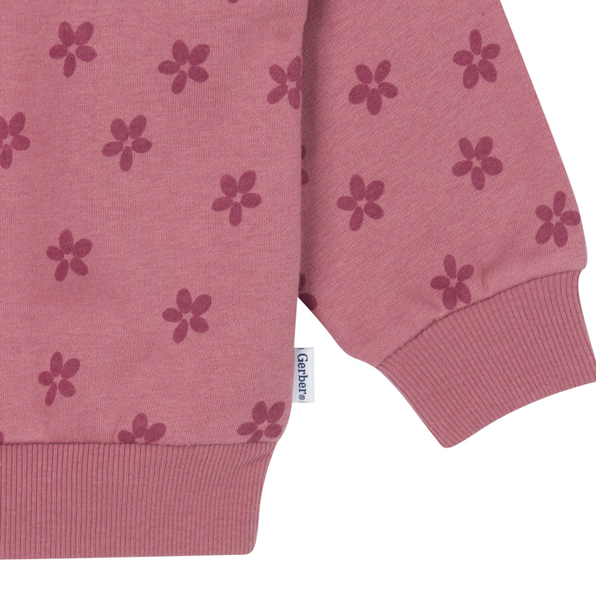 2-Piece Baby & Toddler Girls Daisies Fleece Set, view 3