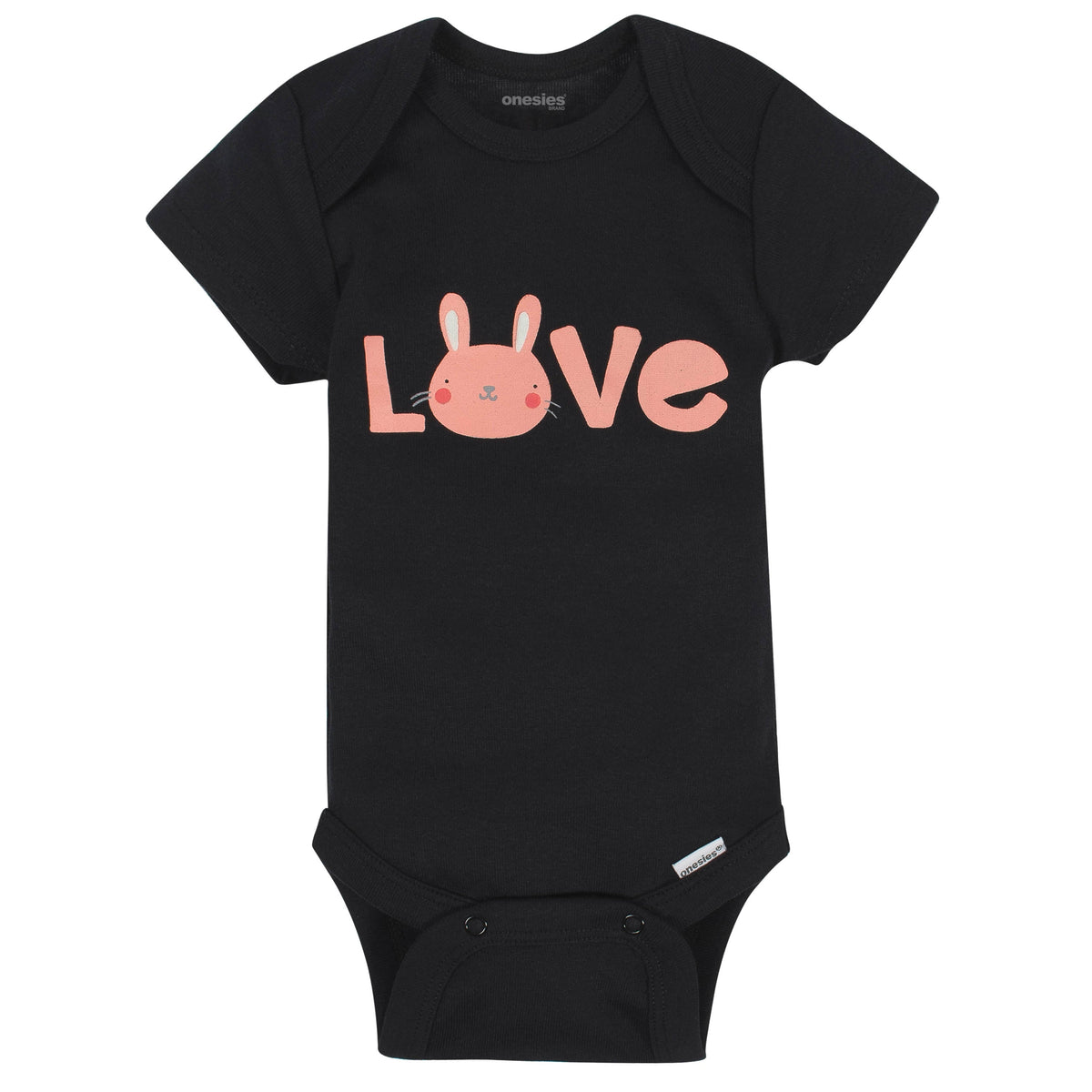 6-Piece Baby Girls Bunny Onesies Bodysuits & Pants Set, view 2