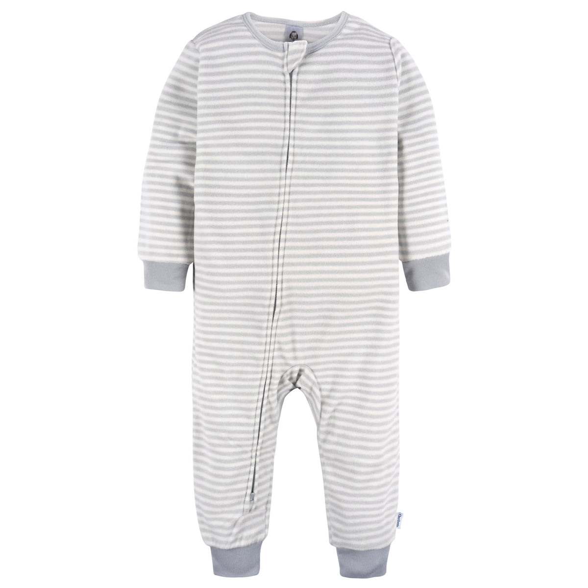 3-Pack Infant & Toddler Neutral Cactus Footless Fleece Pajamas, view 6
