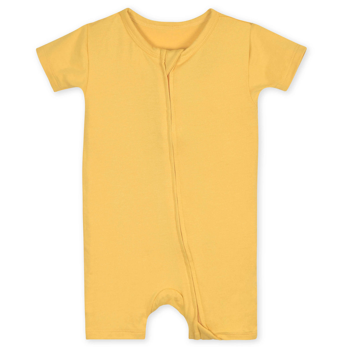 Baby Honey Buttery Soft Viscose Made from Eucalyptus Snug Fit Romper, view 2