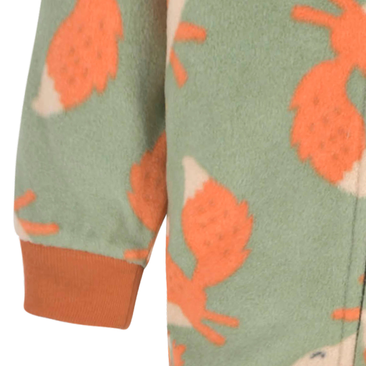 2-Pack Baby & Toddler Boys Green Fox Fleece Pajamas, view 6