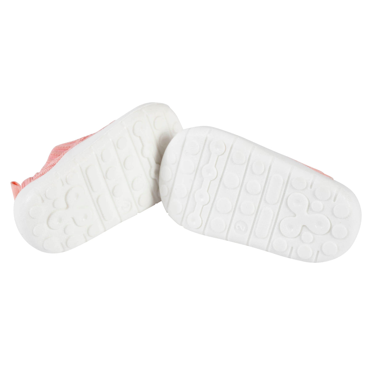Baby Pink Stretchy Knit Slip-On Sneaker, view 4