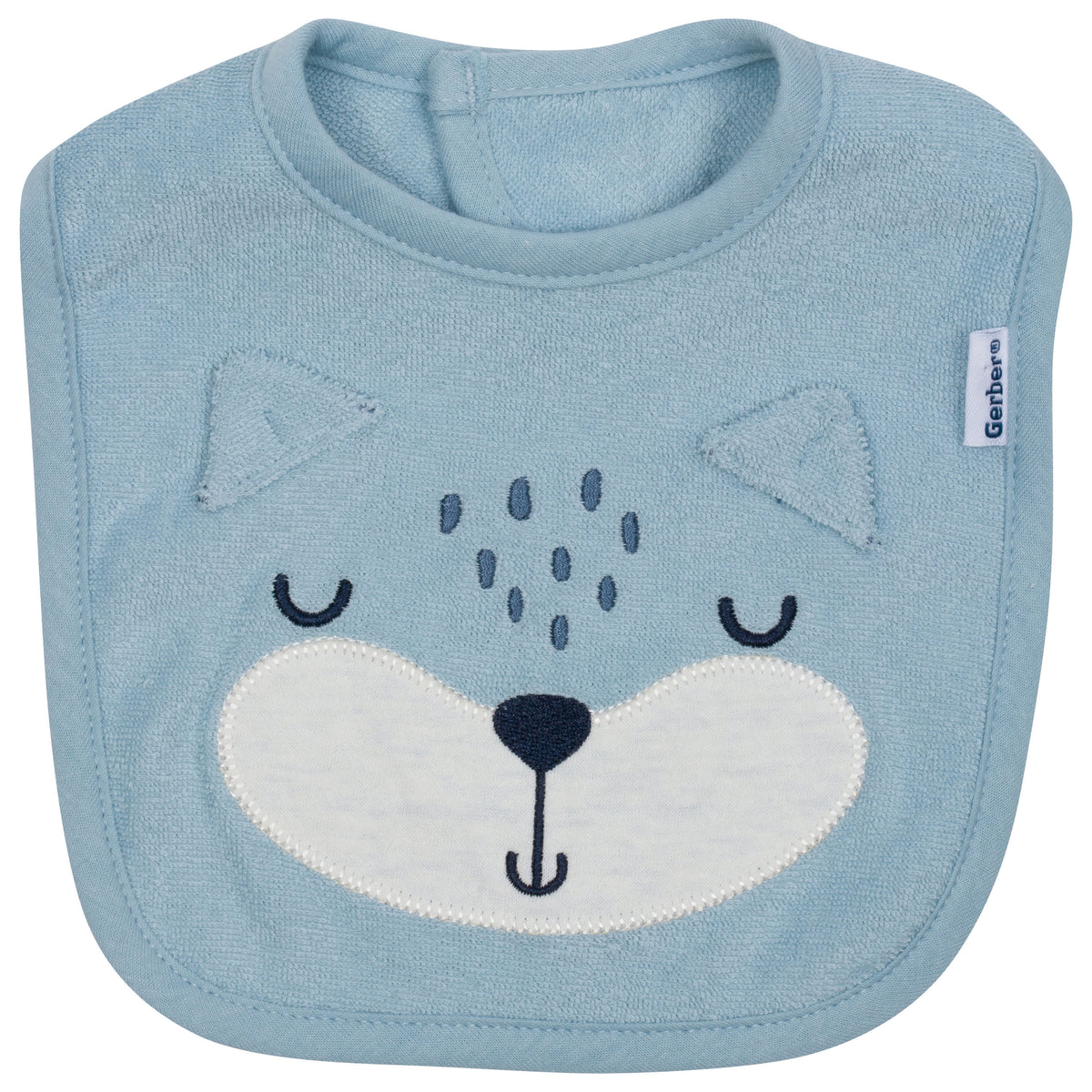 4-Pack Baby Boys Fox Dribbler Bibs, view 2