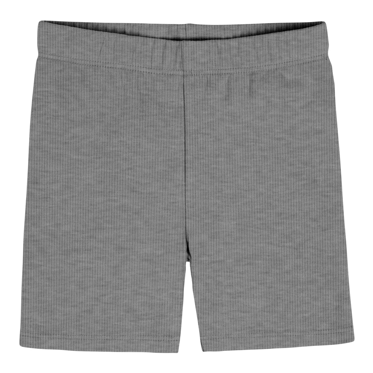 3-Pack Toddler Girls White/Dk Gry Heather/Navy Bike Short, view 4