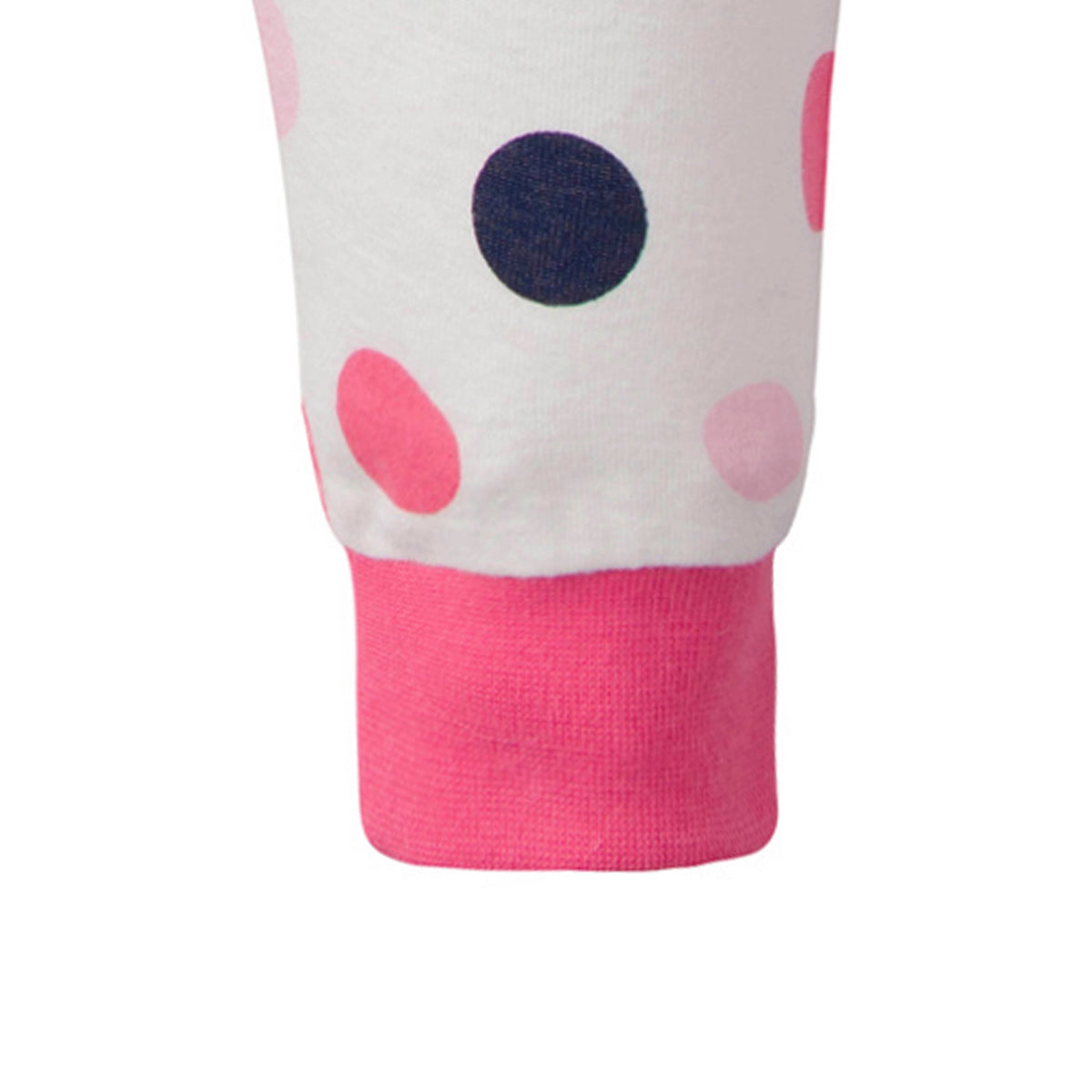 4-Piece Baby Girls Be Happy Cotton PJ's, view 2