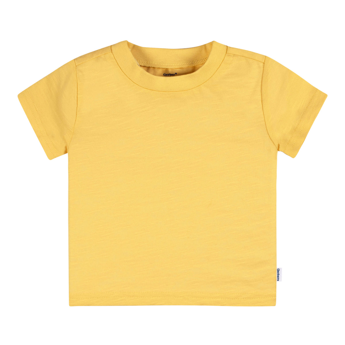 5-Pack Baby Girls Pink & Green Short Sleeve Tees, view 6