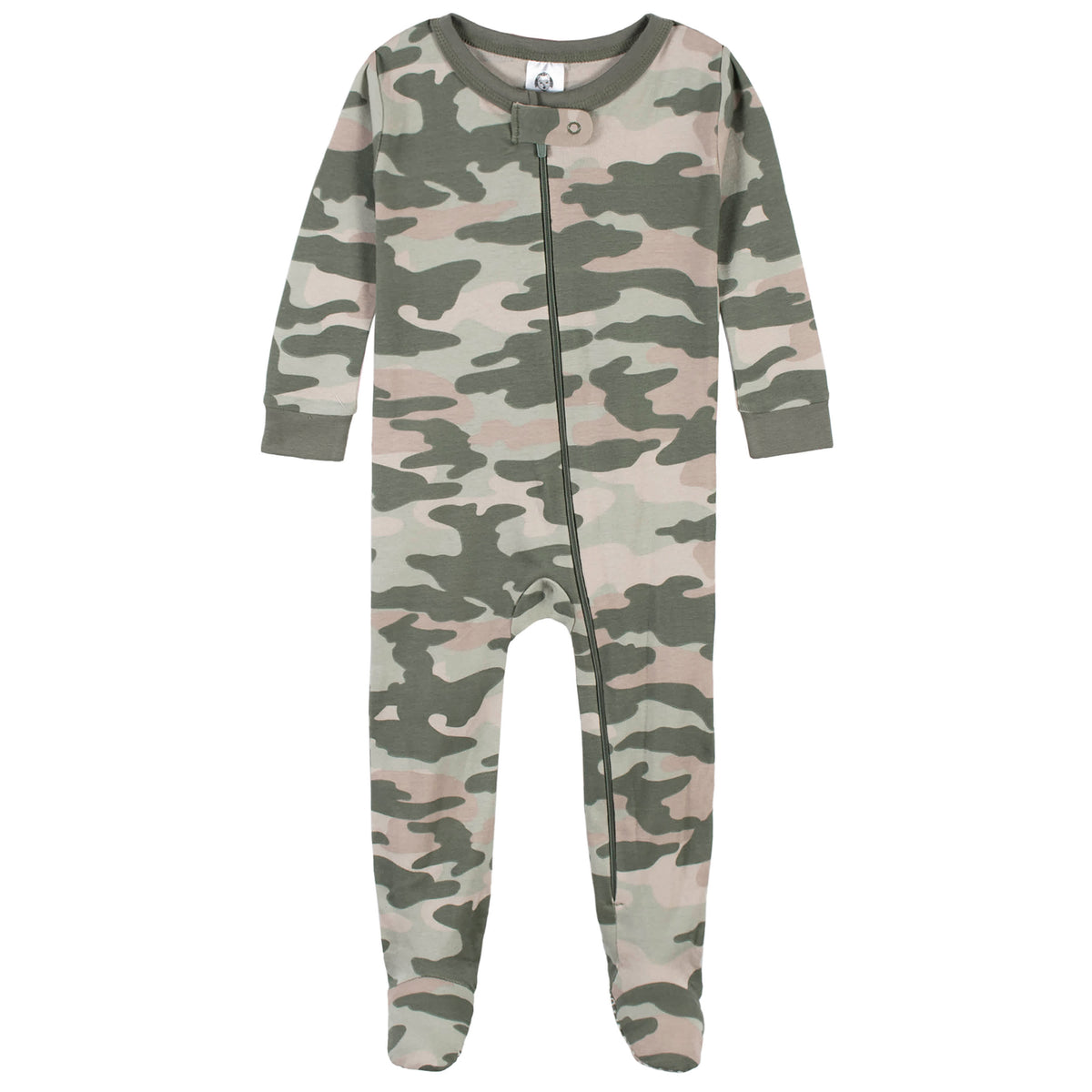 2-Pack Baby & Toddler Boys Camping Fun Snug Fit Footed Cotton Pajamas, view 4
