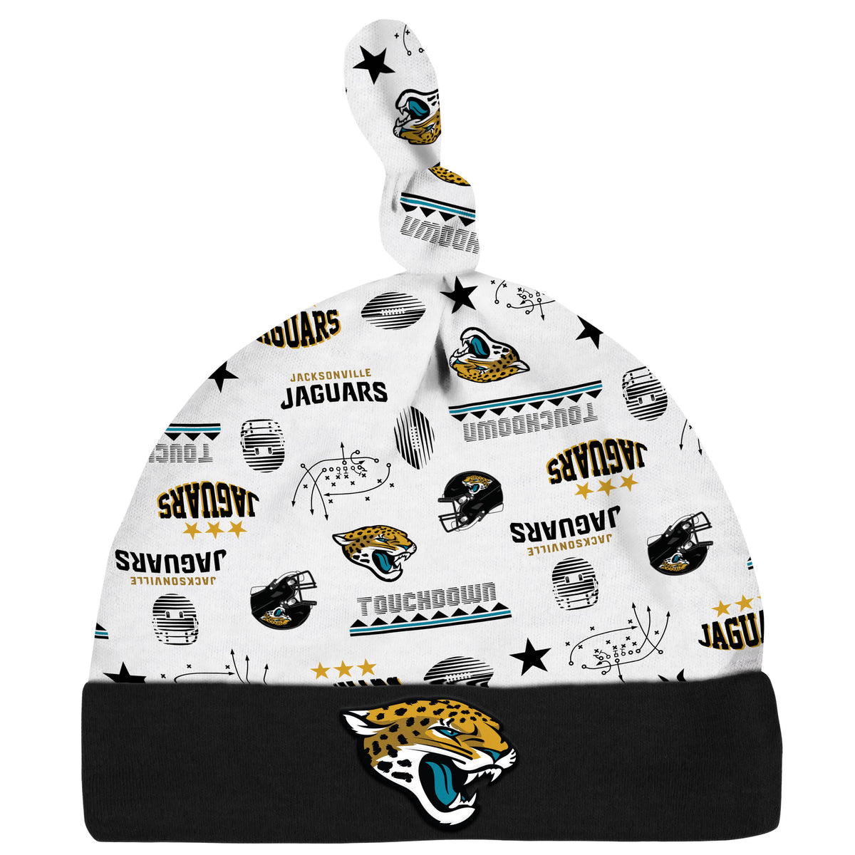3-Piece Baby Boys Jaguars Bodysuit, Sleep 'N Play & Cap Set, view 2