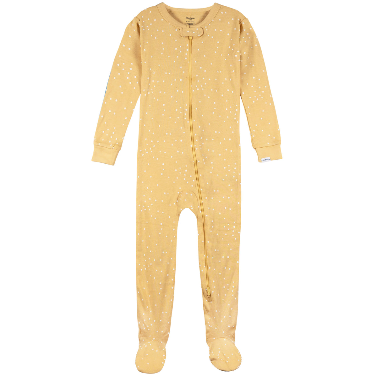 2-Pack Baby & Toddler Neutral Safari Snug-Fitting Footed Pajamas, view 4