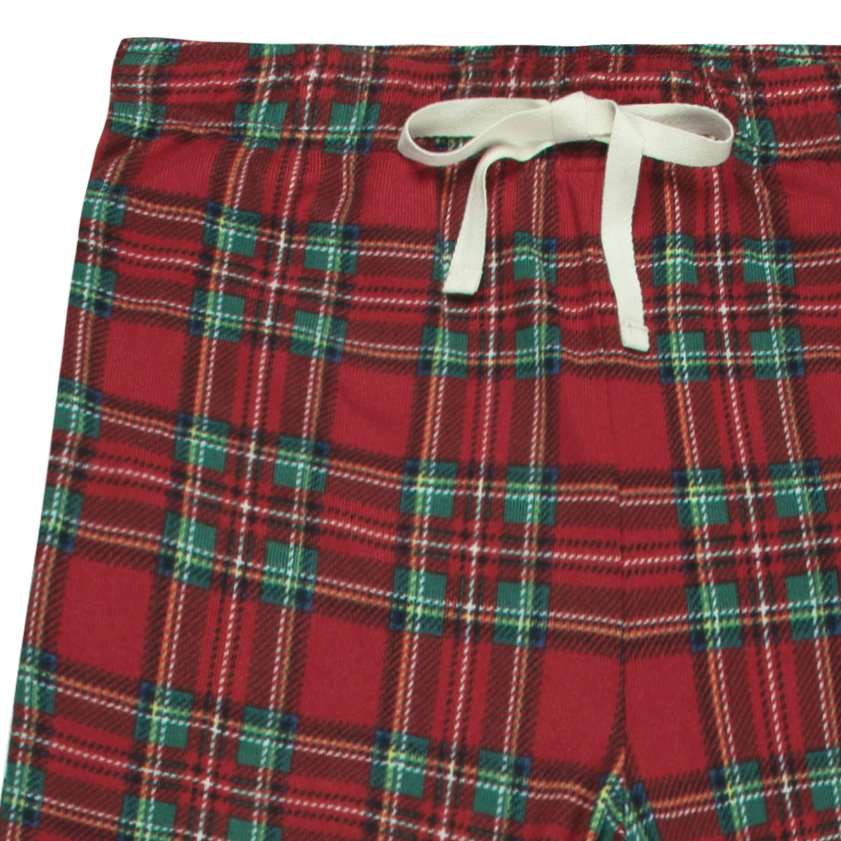 2-Piece Men's Stewart Plaid Pajama Set, view 8