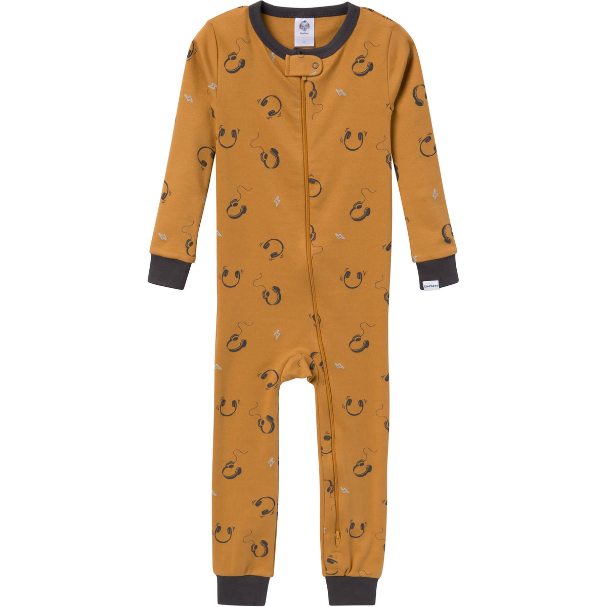3-Pack Baby & Toddler Boys Music Snug-Fitting Footless Pajamas, view 4