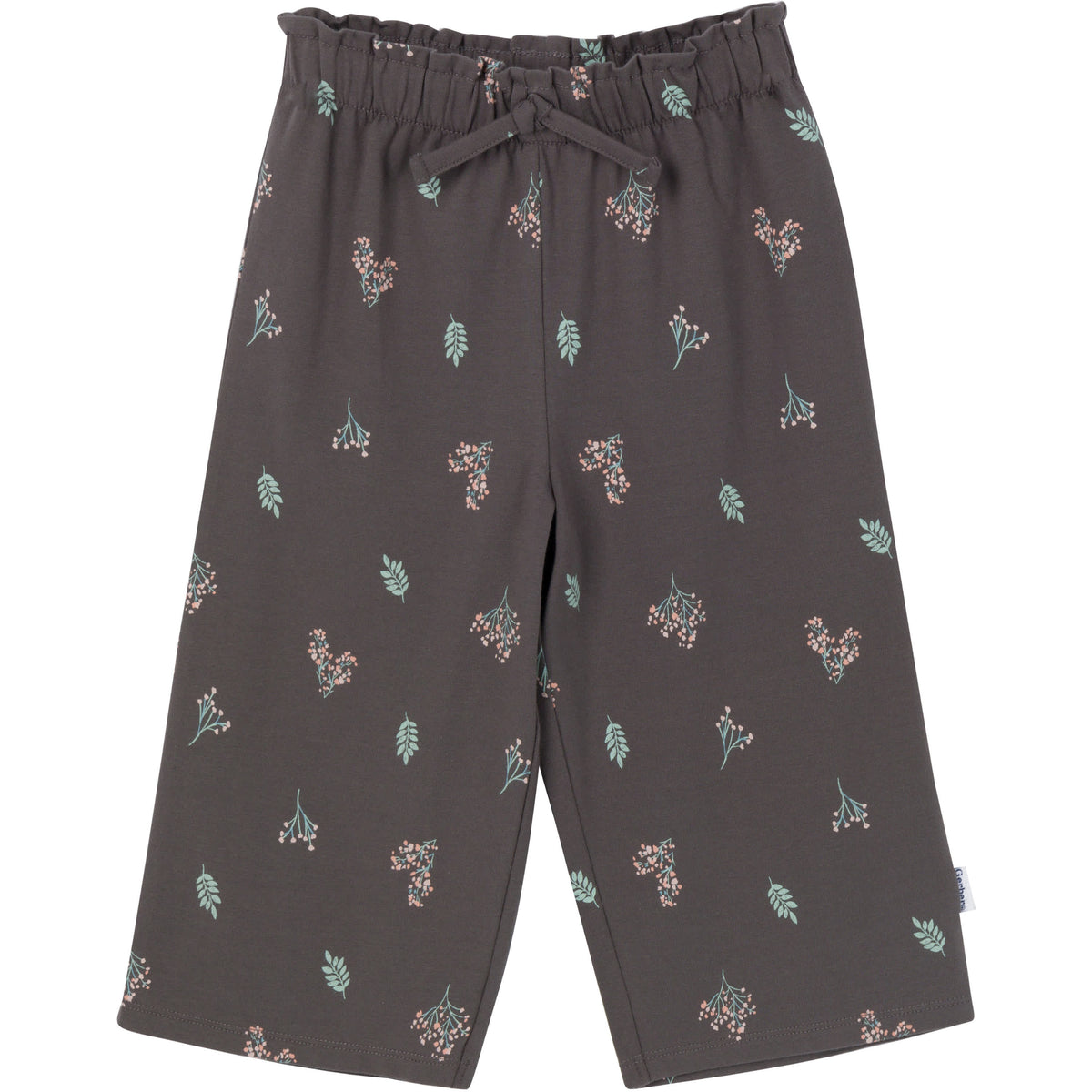 3-Piece Toddler Girls Pink/Brown Tops and Pants, view 6
