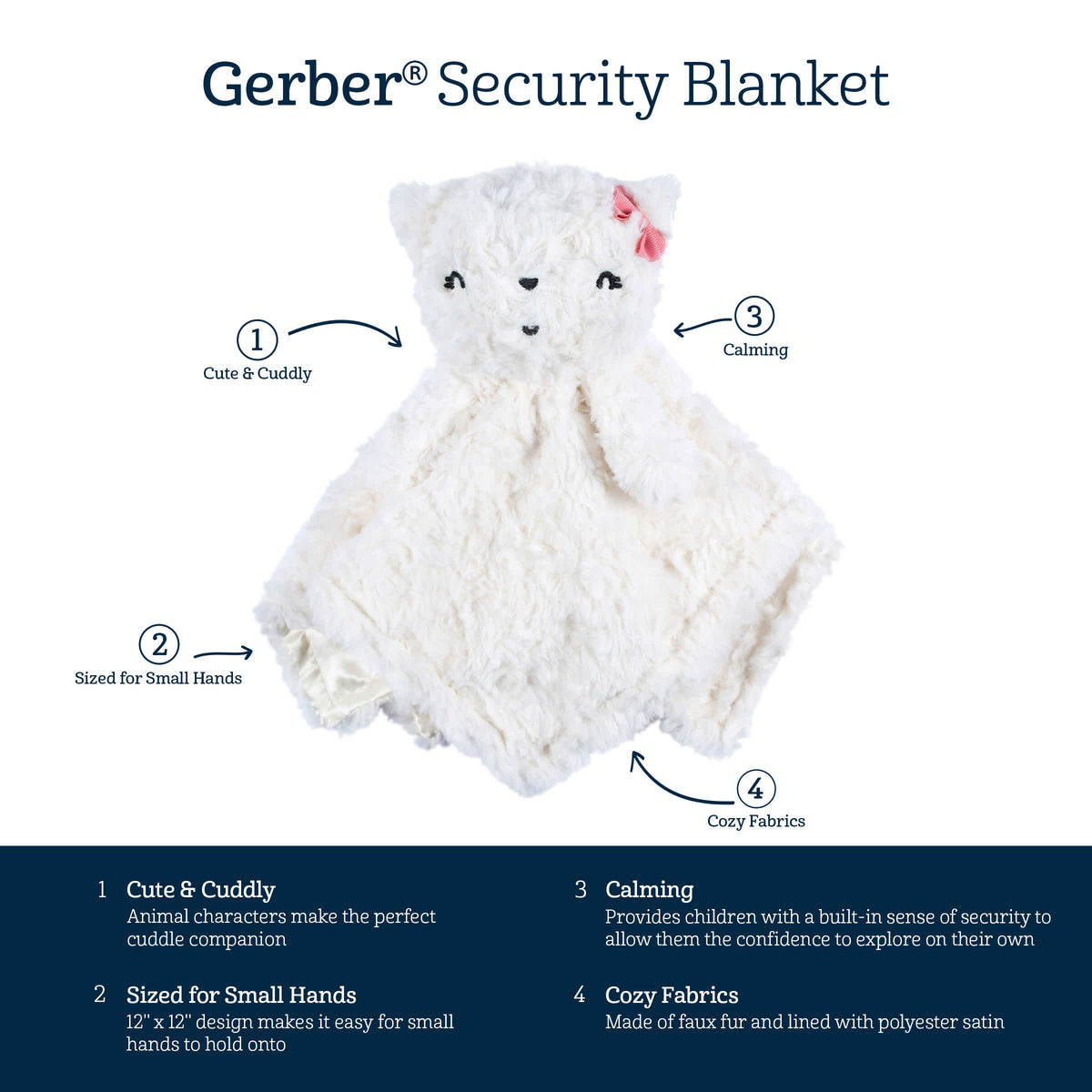 Baby Cat Security Blanket, view 7