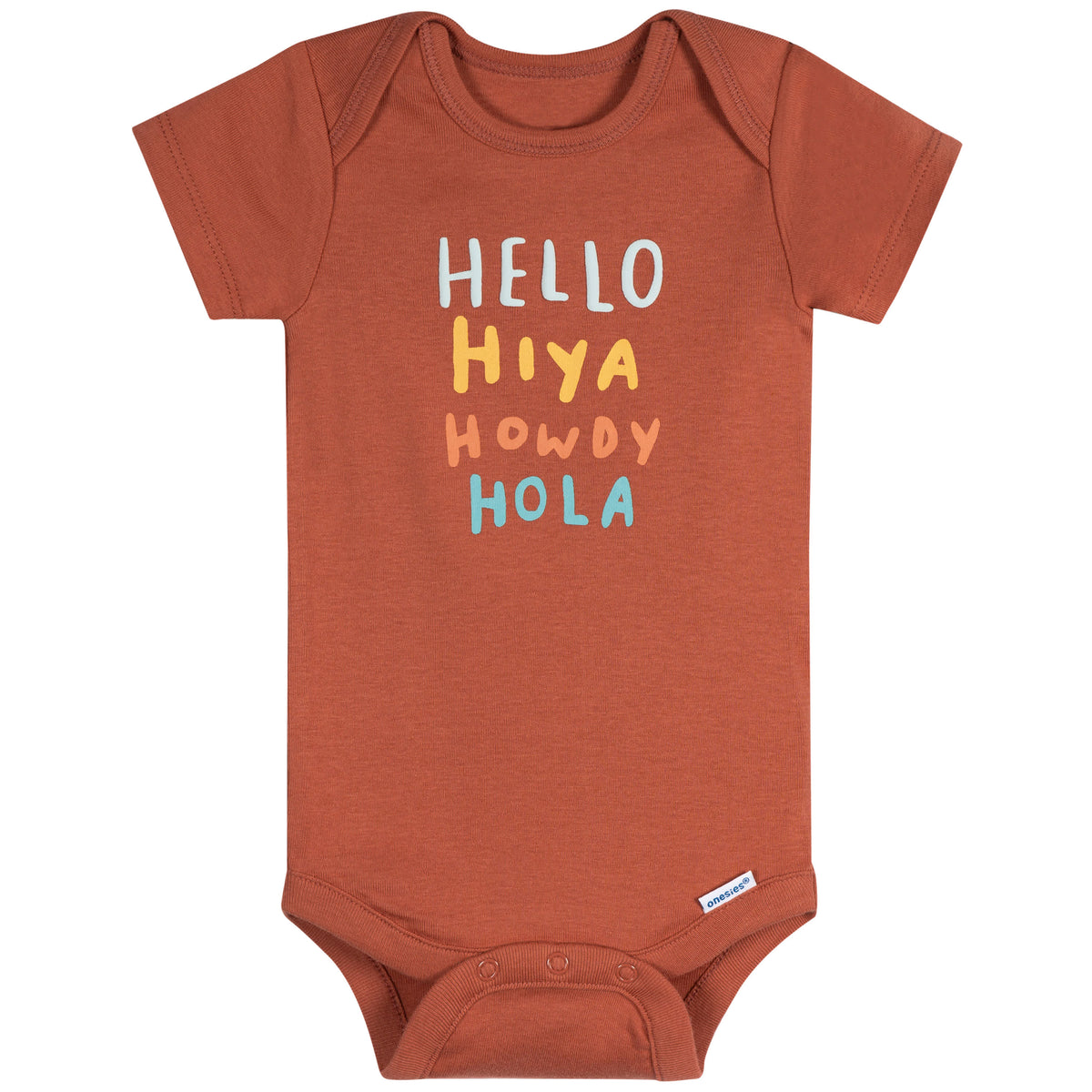 8-Pack Baby Neutral Fun Fun Fun Onesies Bodysuits, view 2