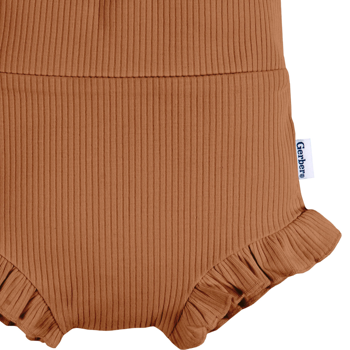 3-Pack Baby Girls Garden/Pink/Brown Bubble Short, view 3