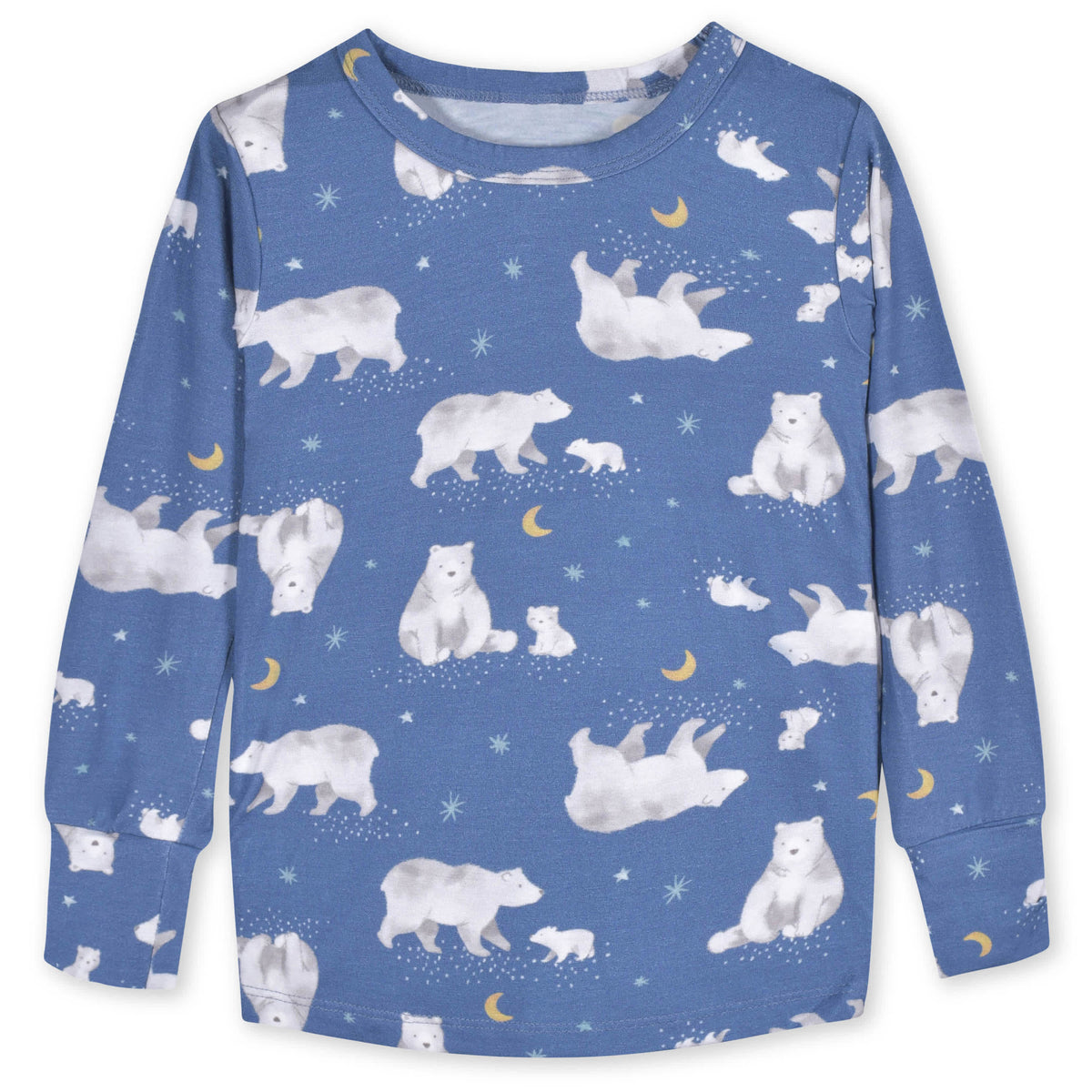 2-Piece Infant & Toddler Polar Night Buttery Soft Viscose Made from Eucalyptus Snug Fit Pajamas, view 5