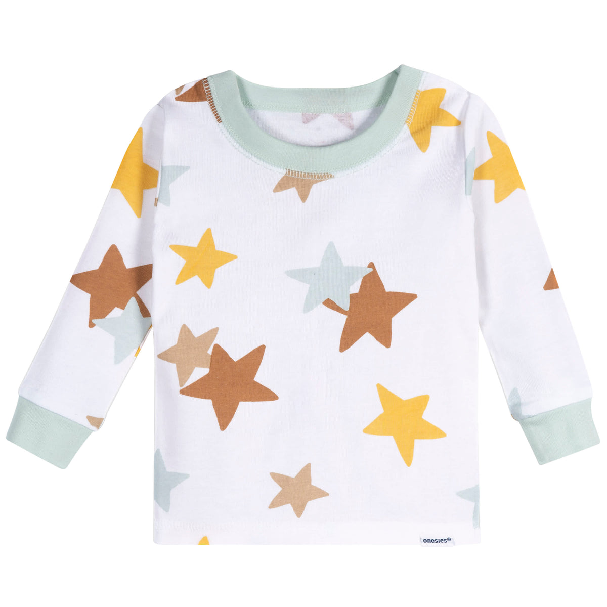 4-Piece Baby Neutral Dogs Pajamas Sets, view 2