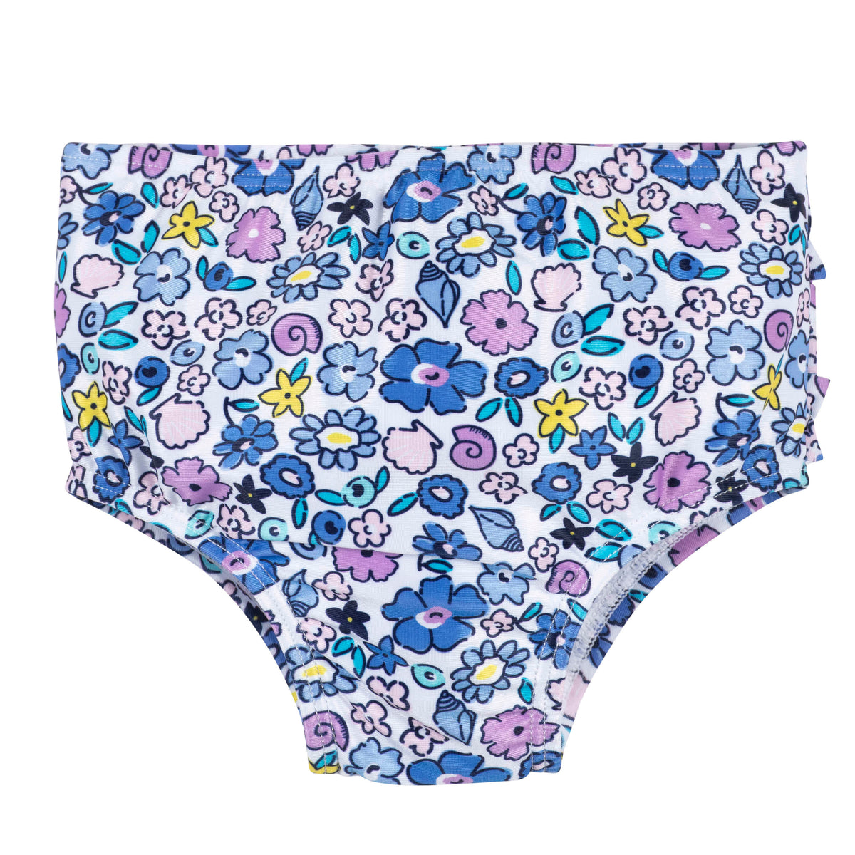 2-Piece Baby & Toddler Girls Vacation Vibes Rash Guard & Swim Bottoms Set, view 2