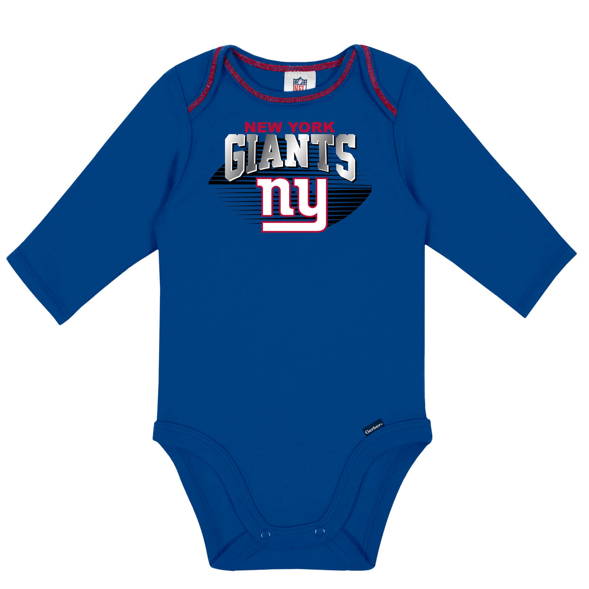 2-Pack Baby Boys Giants Long Sleeve Bodysuits, view 2