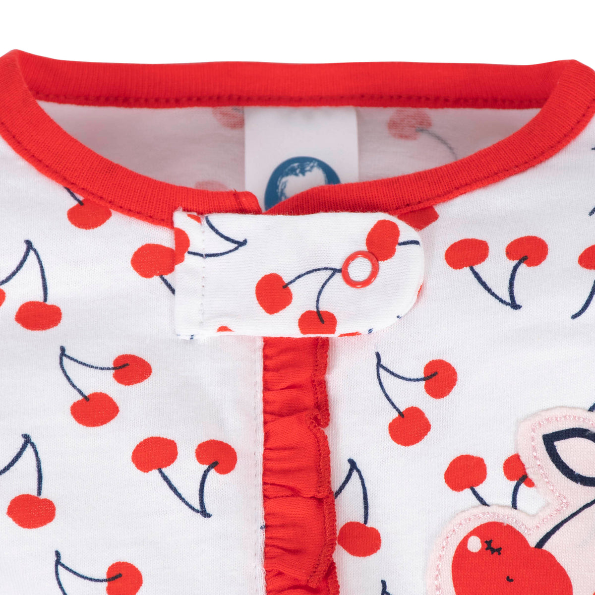 Baby Girls Cherries Sleep 'n Play, view 2