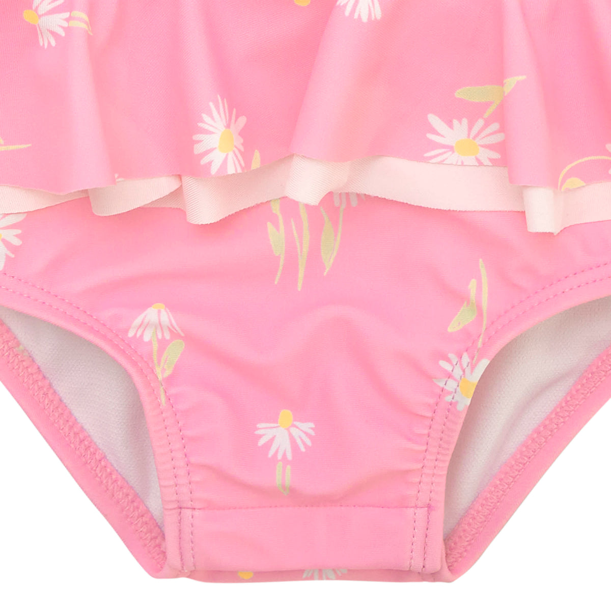 Baby Girls Daises Swimsuit, view 6