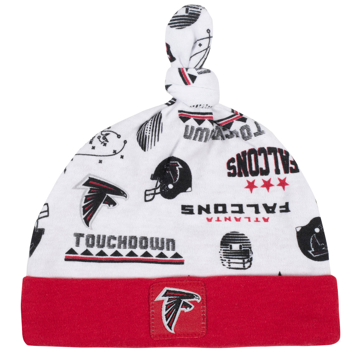 3-Piece Baby Boys Falcons Bodysuit, Sleep 'N Play, and Cap Set, view 2