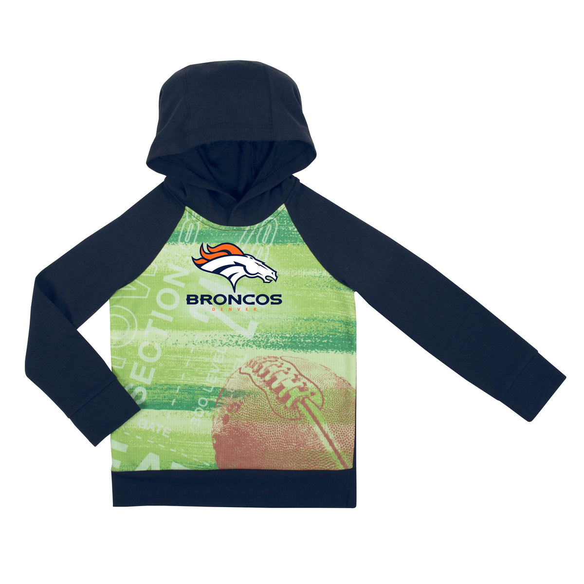 Denver Broncos Toddler Boys Pullover Hoodie