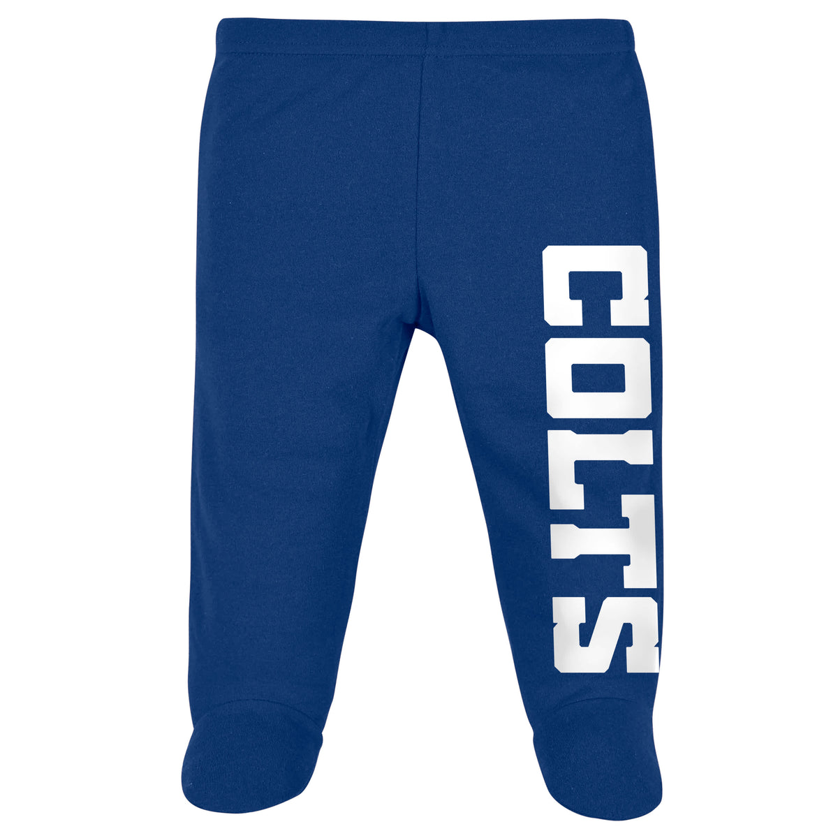 3-Piece Baby Boys Colts Bodysuit, Footed Pant, & Cap Set, view 2