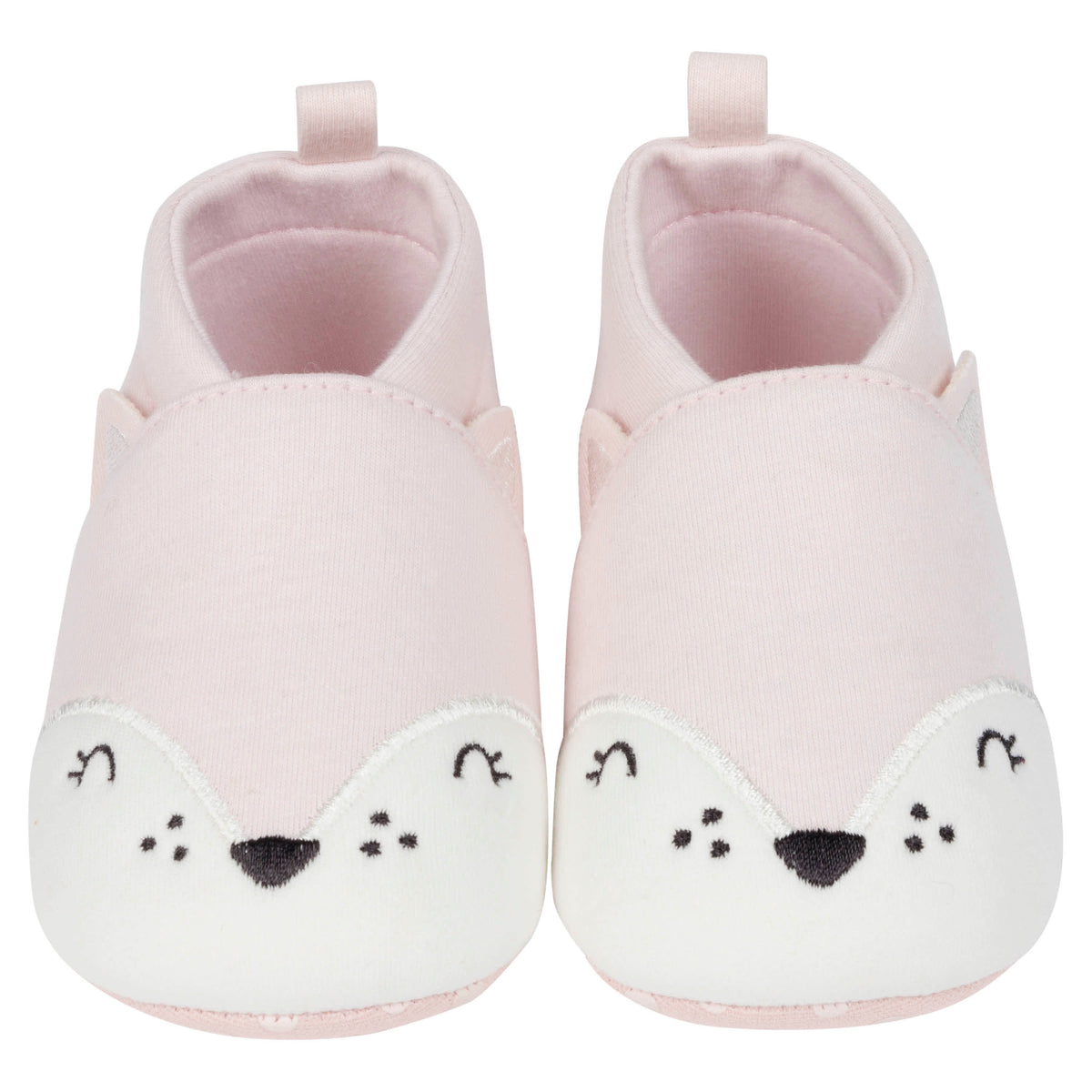 Baby Girls Kitty Jersey Shoes, view 3