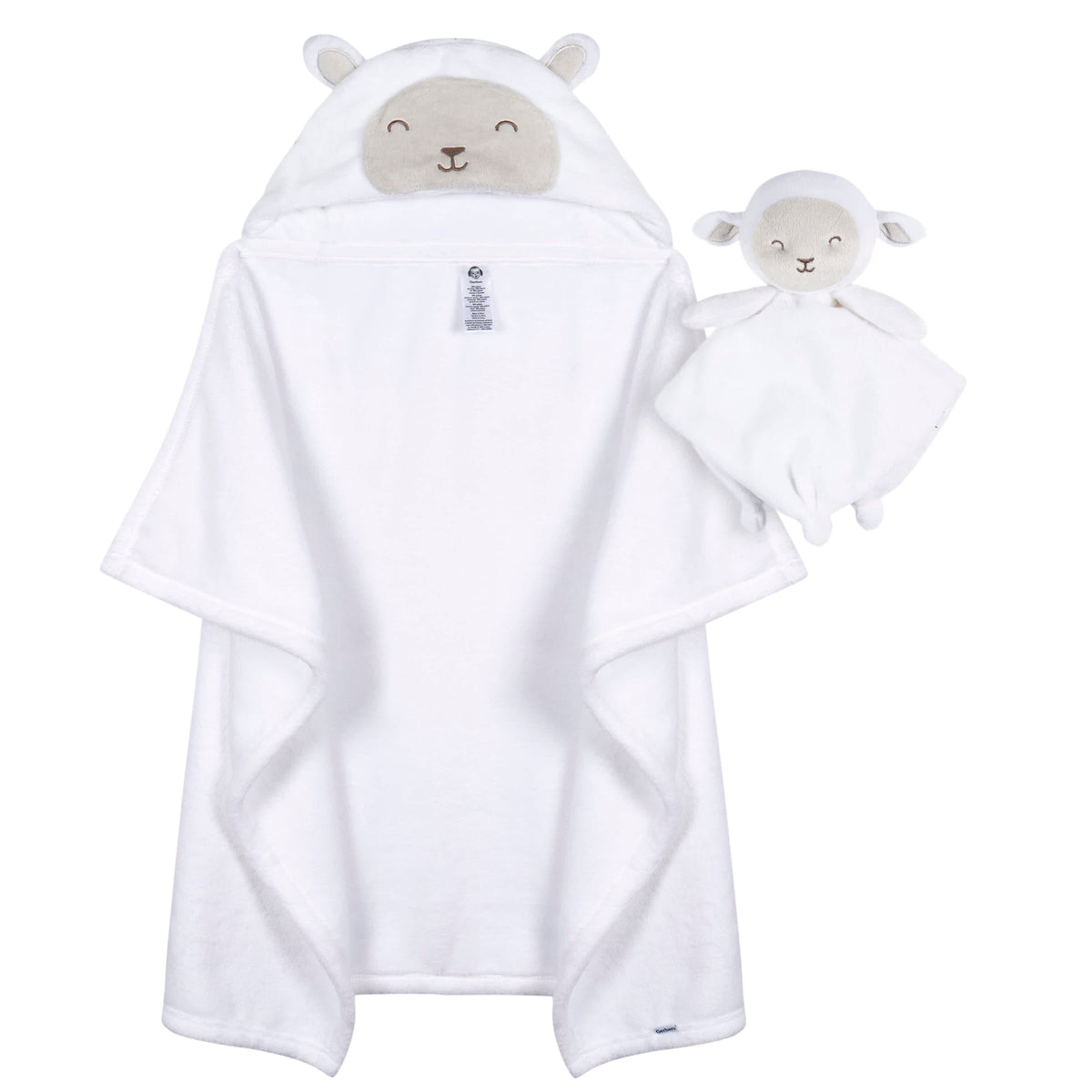 2-Pack Baby Neutral Celestial Hooded Wearable Blanket & Security Blanket Set