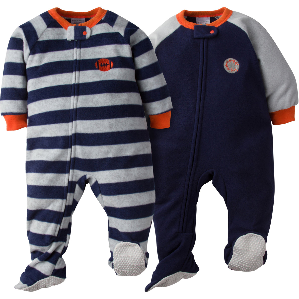 Gerber Baby Boy 2-pack Sports Blanket Sleeper